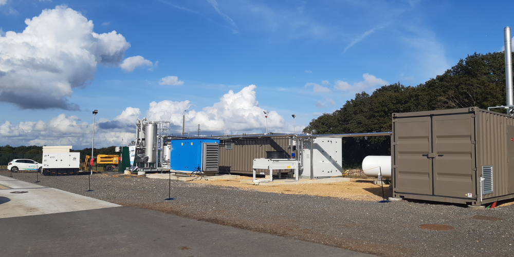 l’usine de Biométhane à Baugé-en-Anjou