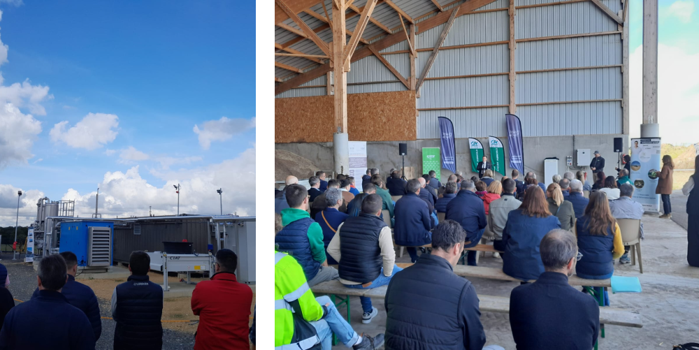 l’usine de Biométhane à Baugé-en-Anjou