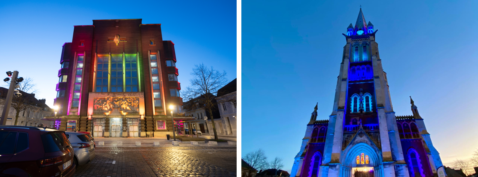 Place Crevecoeur en lumière